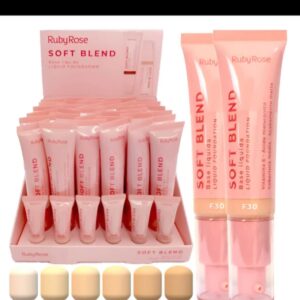 BASE DE MAQUILLAJE SOFT BLEND RUBY ROSE HBM301