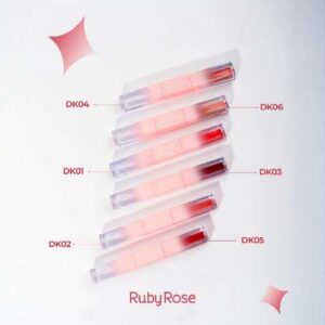 BATOM DUO LIPSTICK RUBY ROSE 2N1 HBL6203