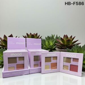 PALETA CONTORNO+RUBOR+ILUNINADOR RUBY ROSE HBF586