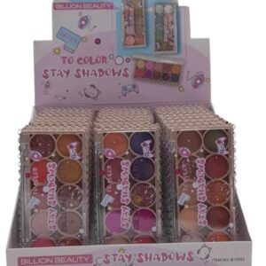 SOMBRA MAQUILLAJE BILLOION*10 COLORS