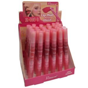 RUBOR LIP MUD AND BLUSH CON ESPONJA RIMOCOO