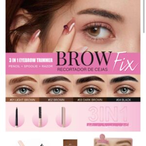 BROW FIT  RECORTADOR CEJAS 3N1 DEBBY ROSE