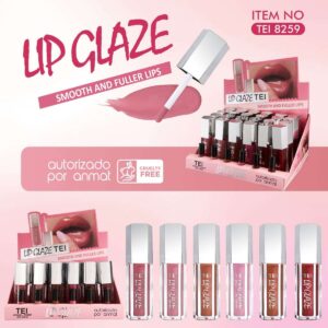LIP GLAZE SMOOTH AND FULLER LIPS TEI 8259