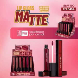 LIP GLOSS MATTE TEI 8484